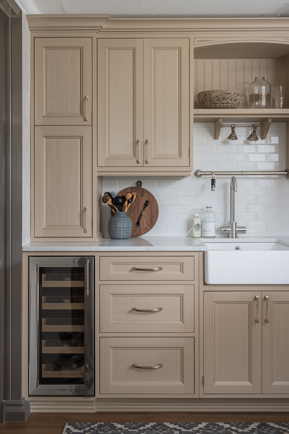 Beige Kitchen Cabinet Inspiration