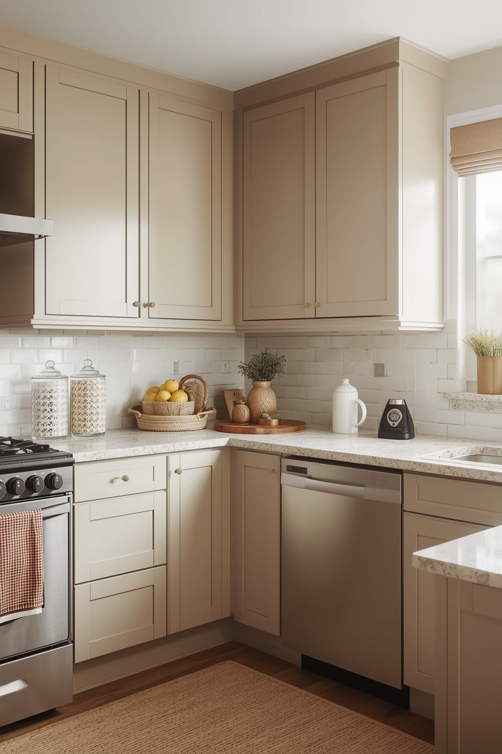 Cozy Beige Kitchen Corners