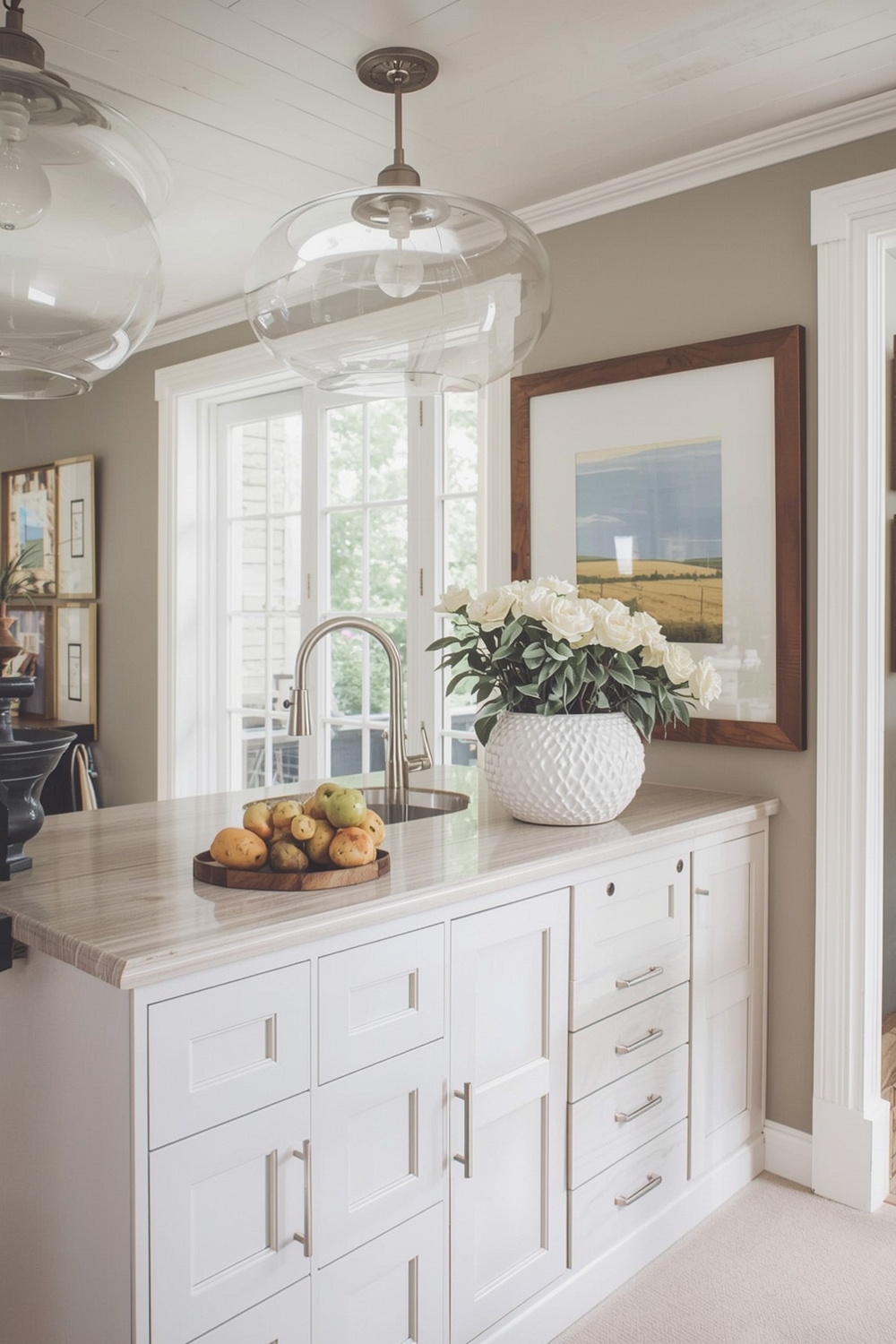 Elegant White Oak Countertops