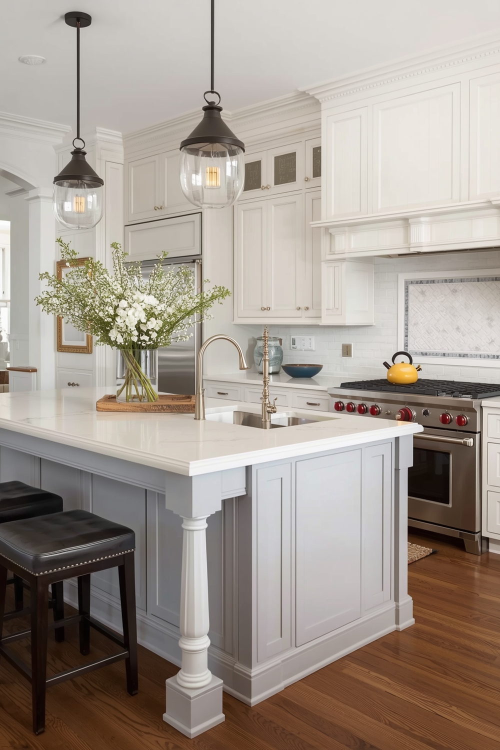 Elegant White Oak Kitchen Styles