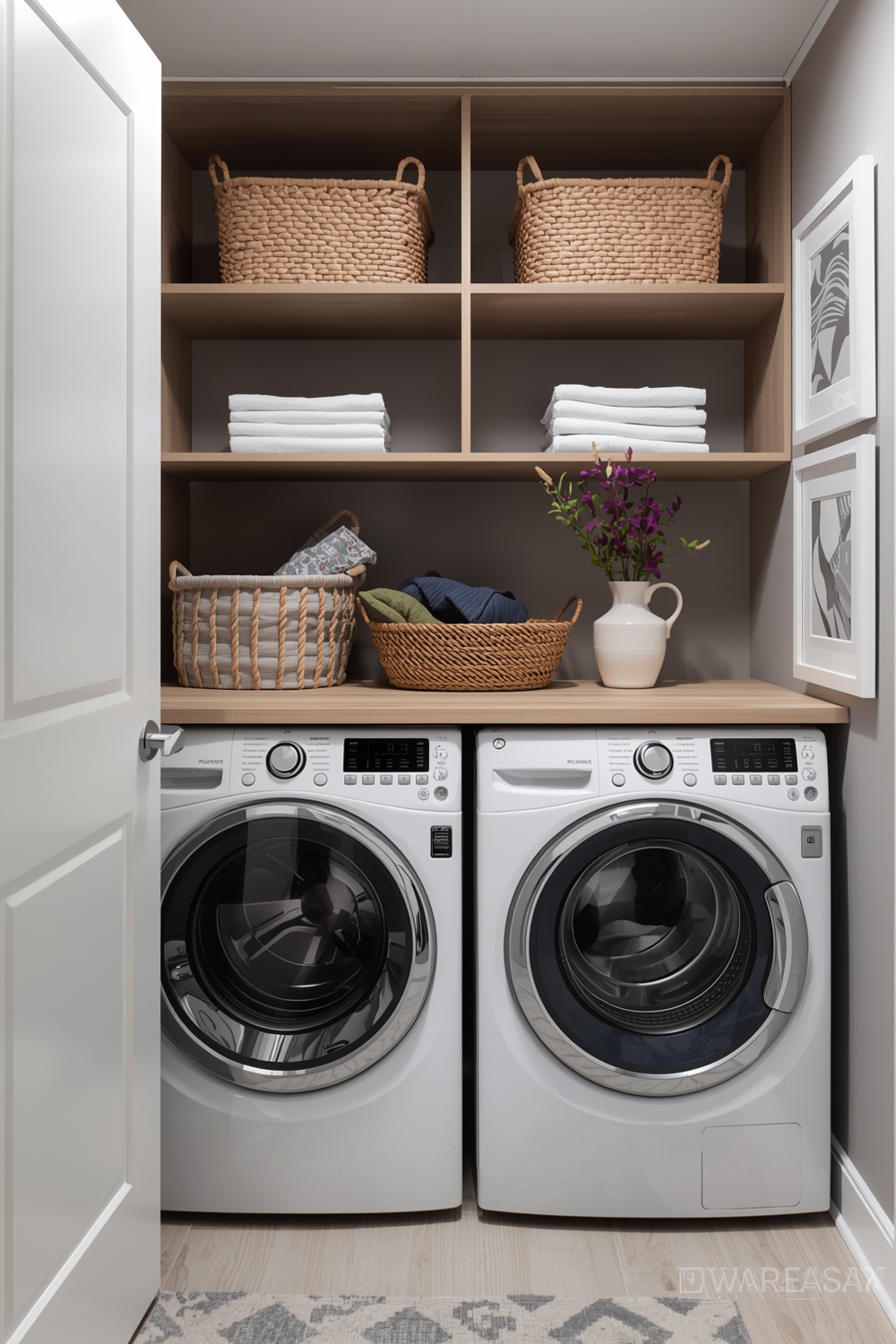 Modern Laundry Room Storage Solutions