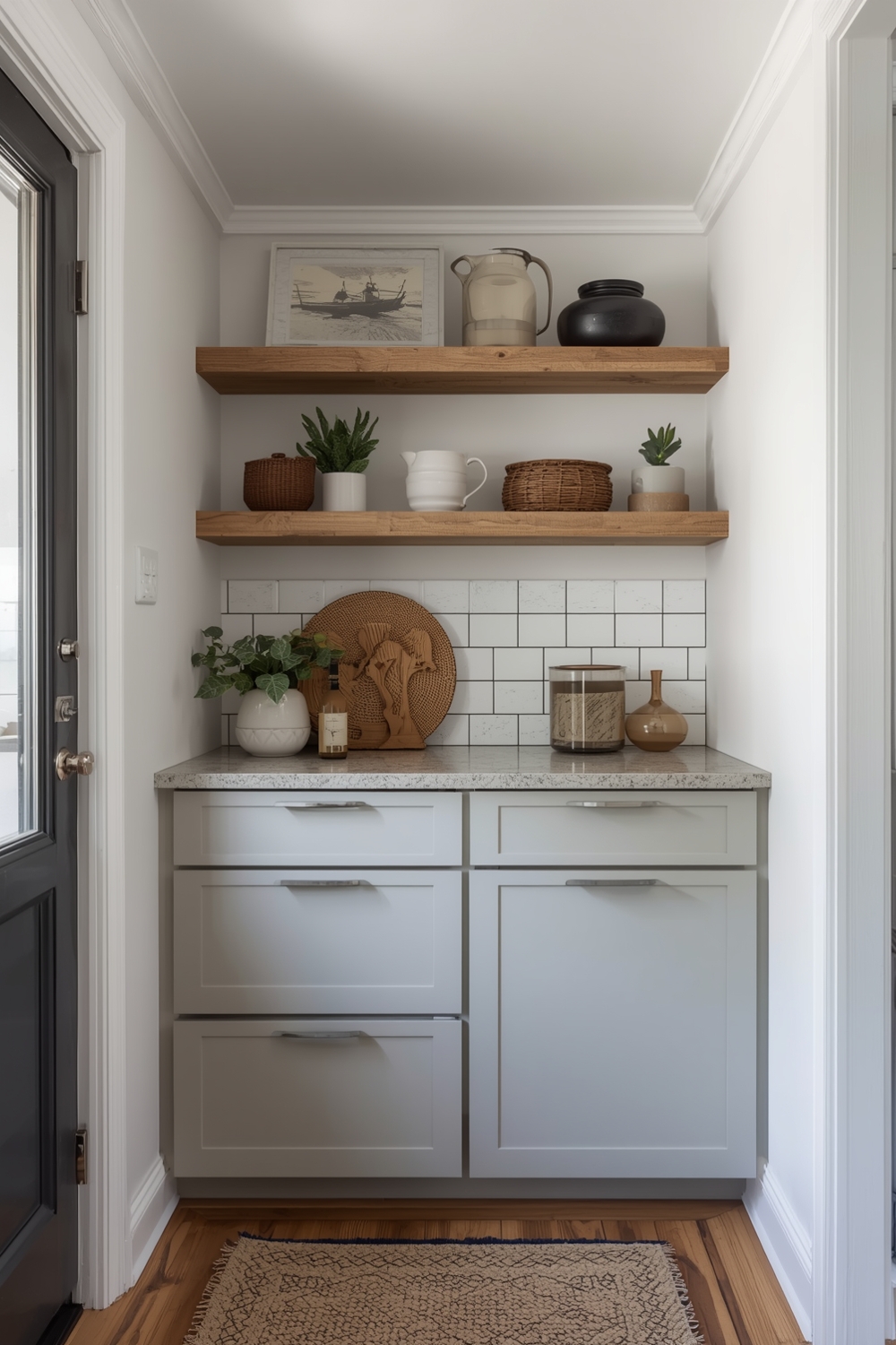 Small Kitchen Two-toned Layouts