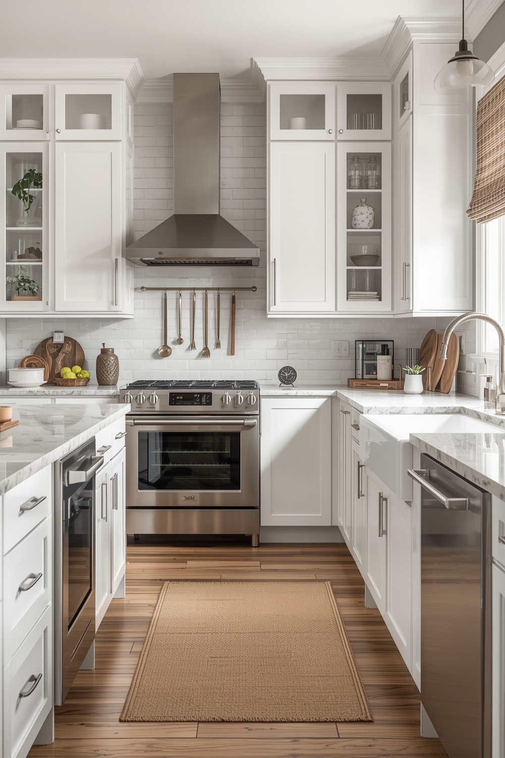 Stylish White Oak Kitchen Decor