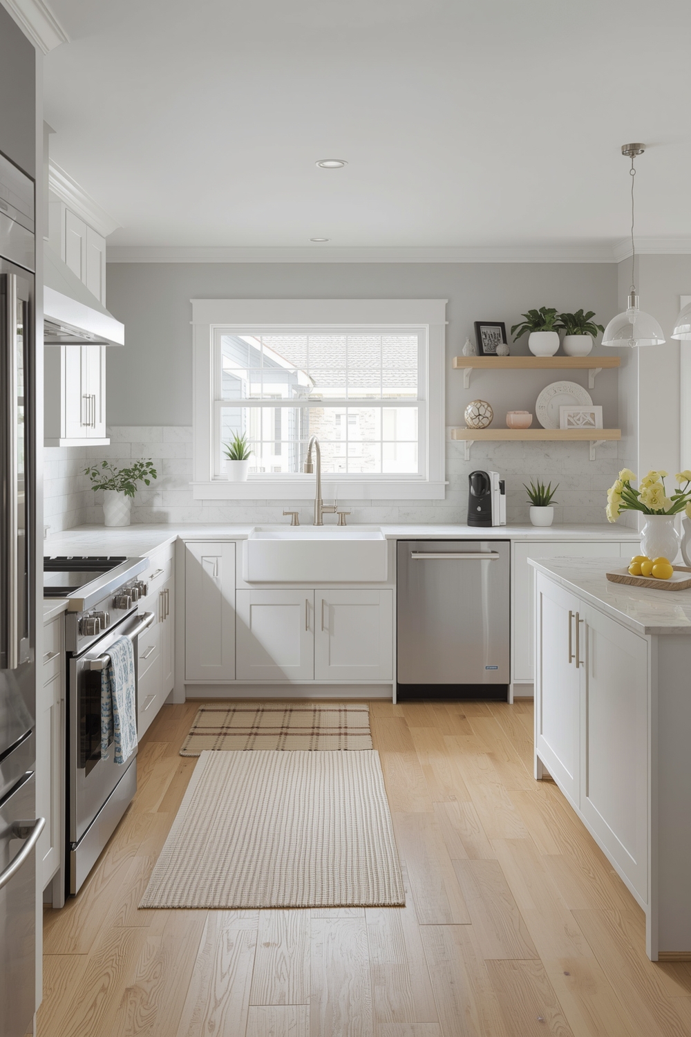 Timeless White Oak Kitchen Color Schemes