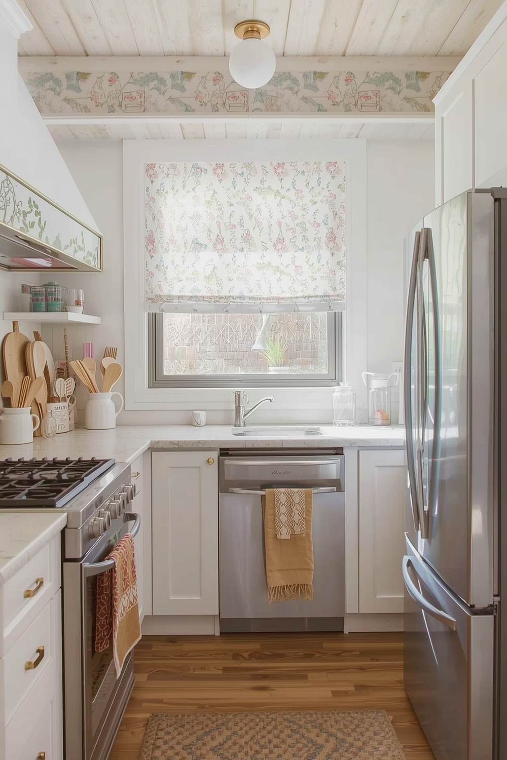 White Oak Kitchen Inspiration for Small Spaces