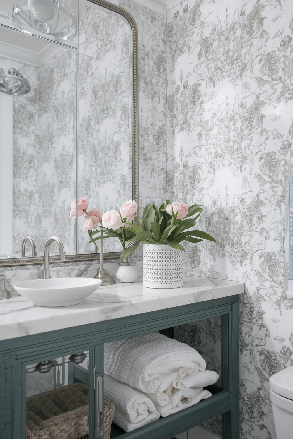 Bathroom Mirror Accent Layouts