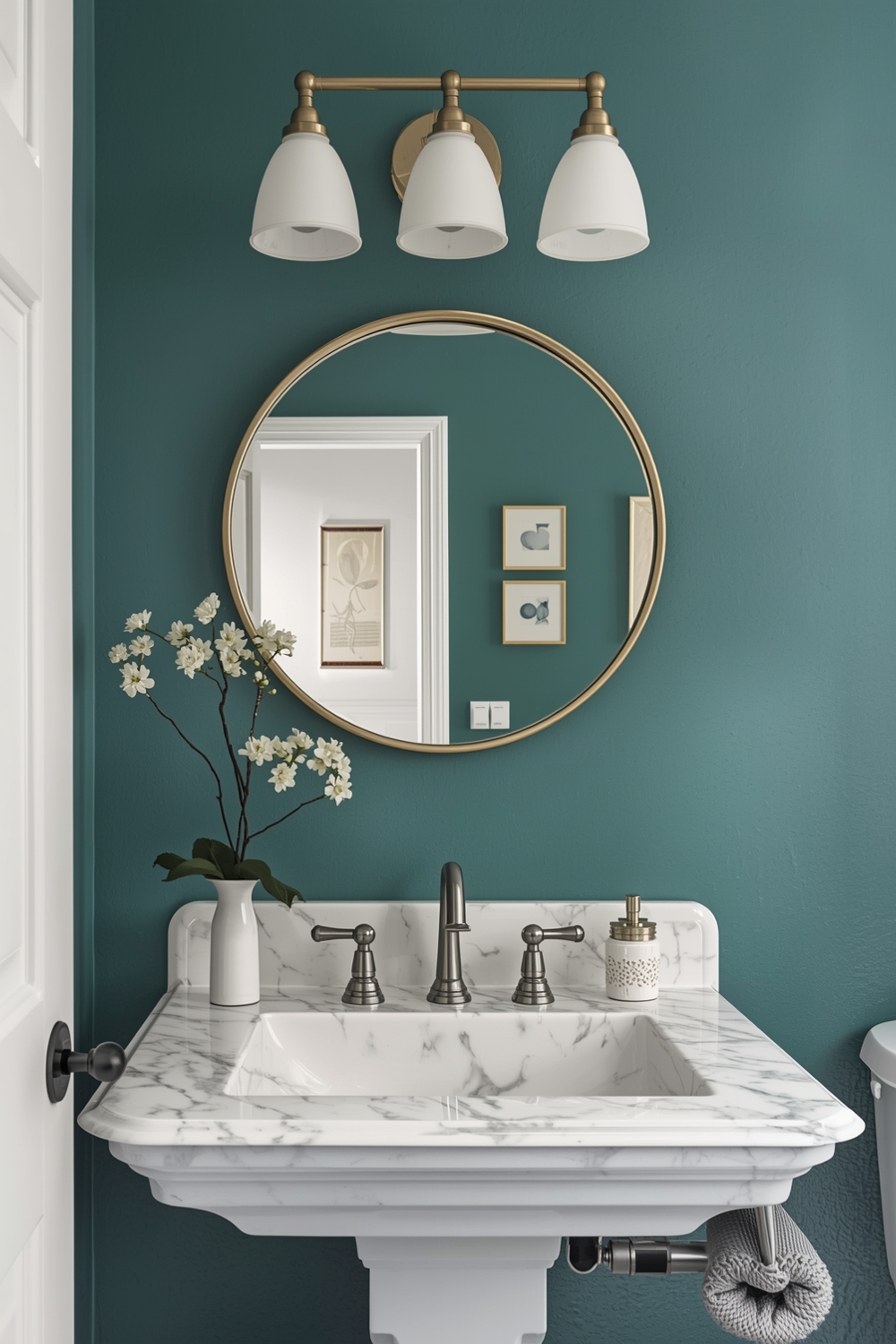 Bathroom Mirror Color Combinations
