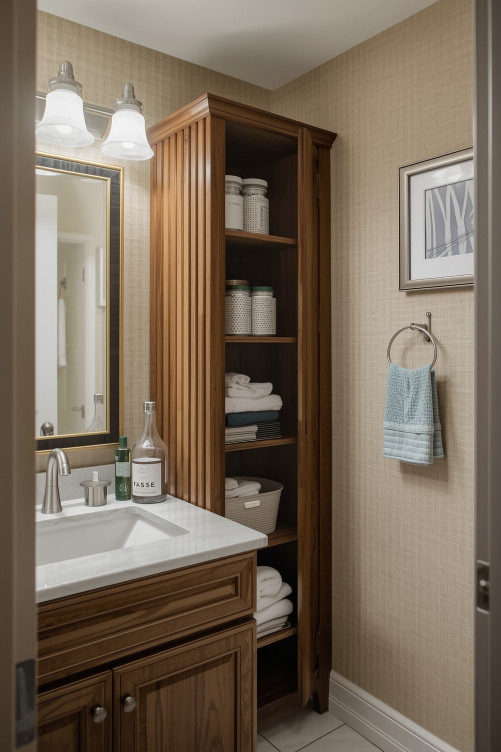 Bathroom Mirror Storage Solutions