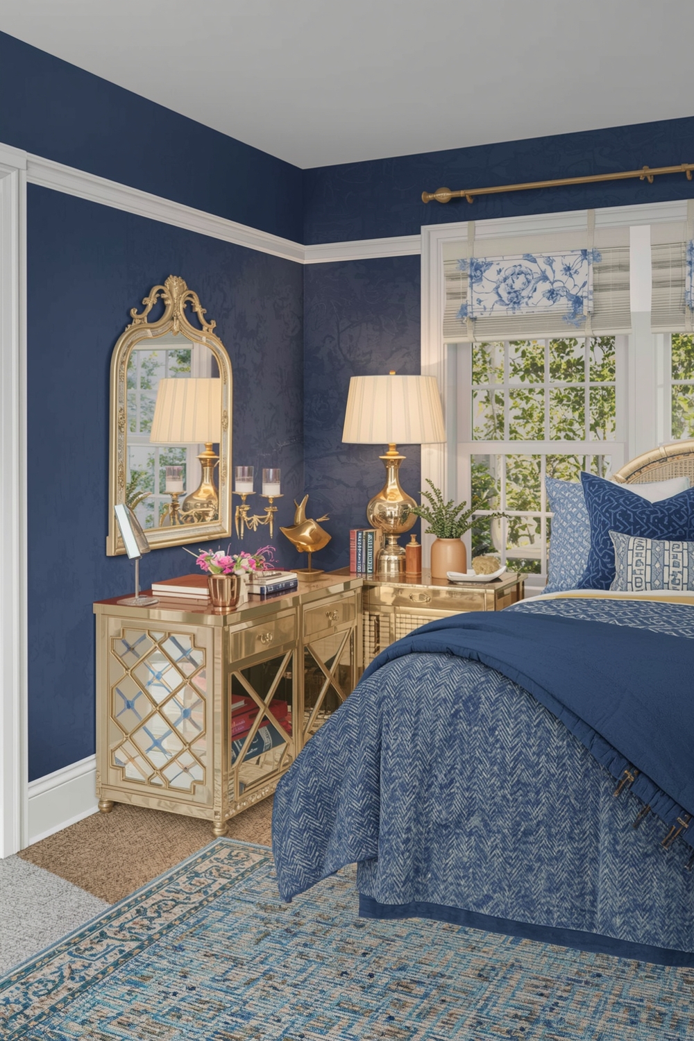 Blue Bedroom Accent Ideas