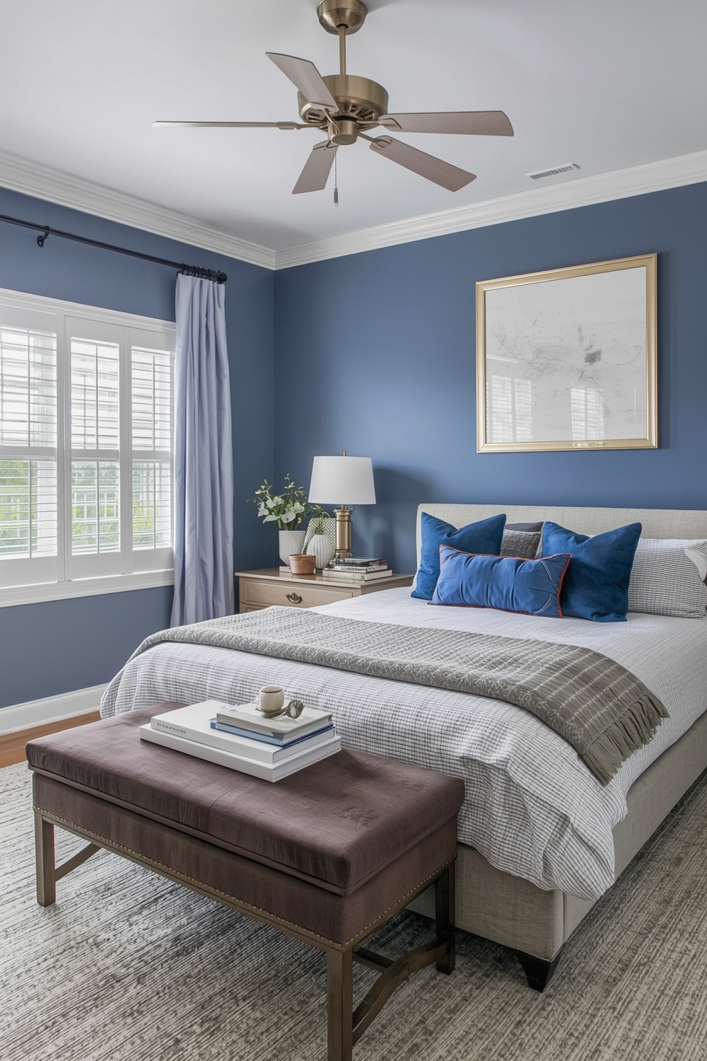 Blue Bedroom Accent Ideas