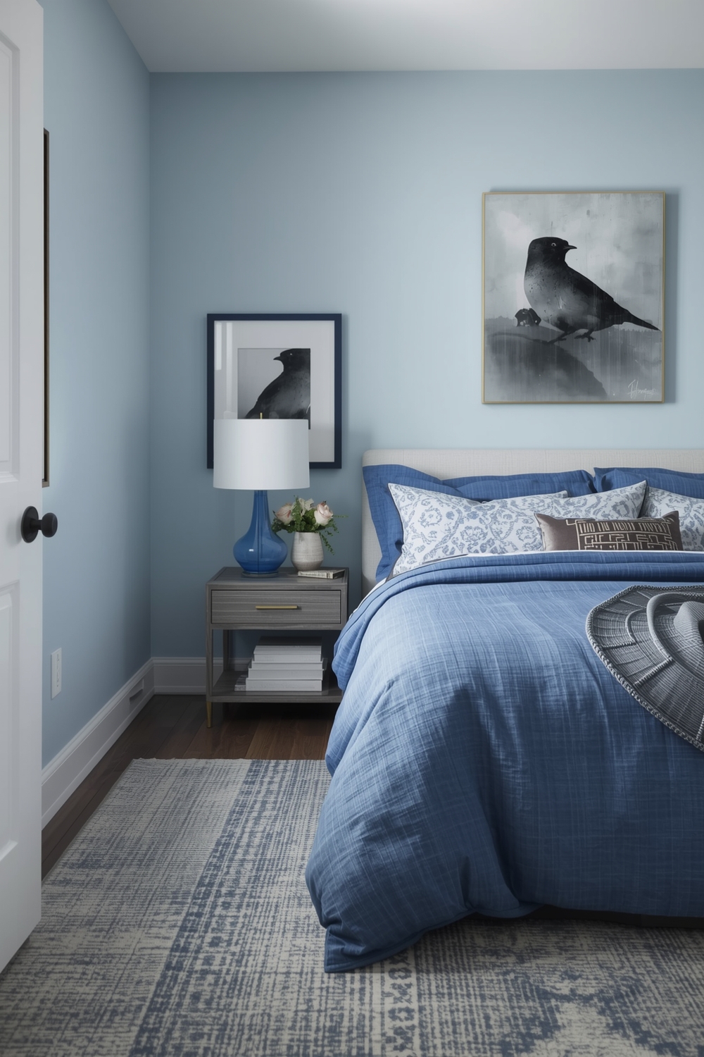 Blue Bedroom Decor Layouts