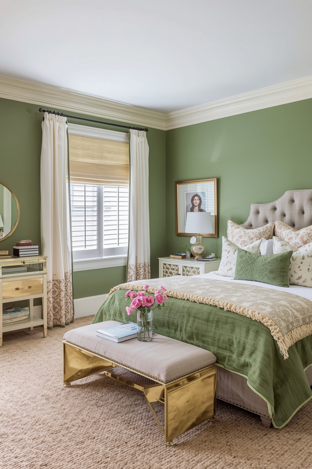 Bright Sage Green Bedroom Ideas