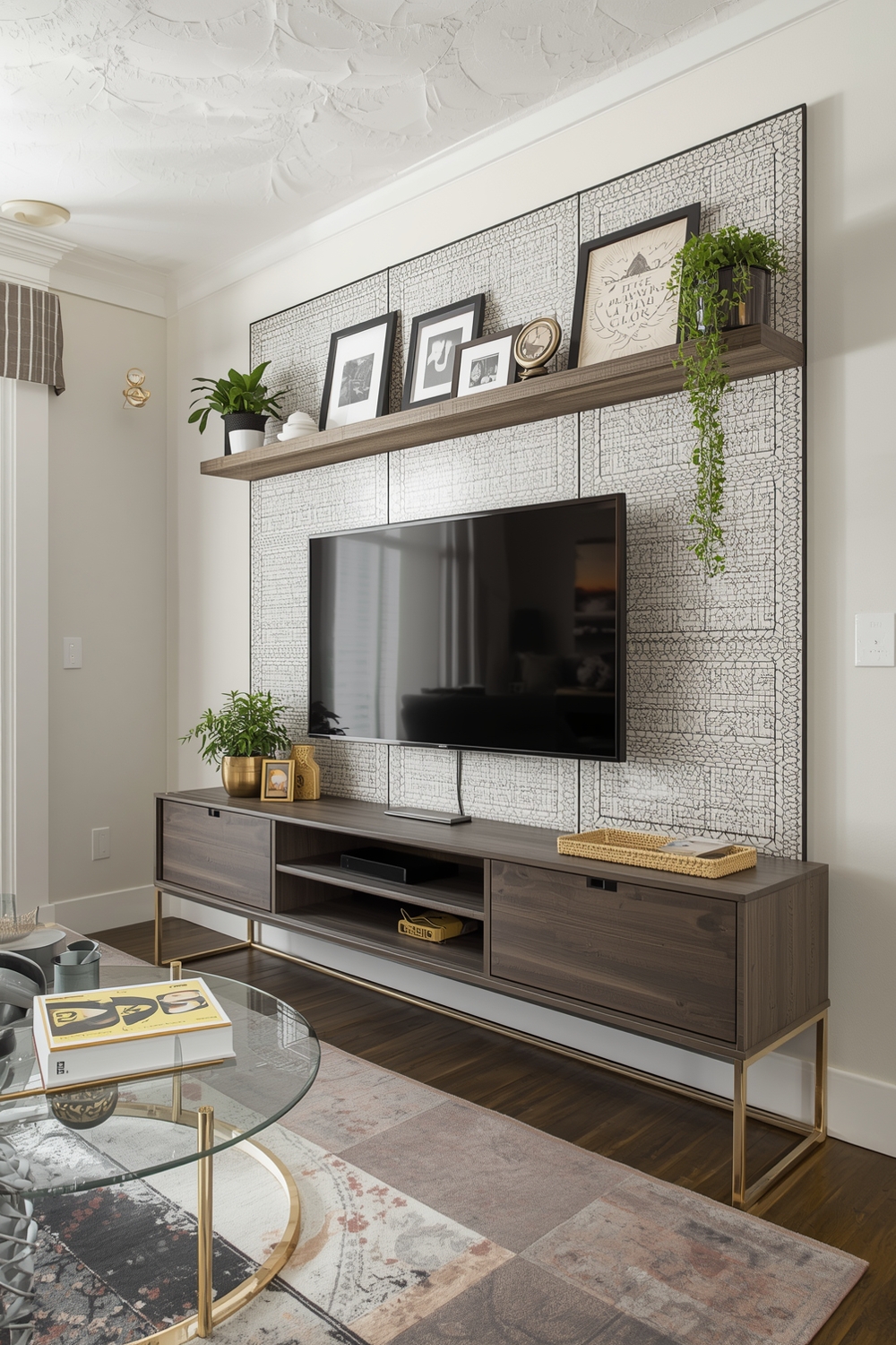 Bright and Cozy TV Wall Ideas