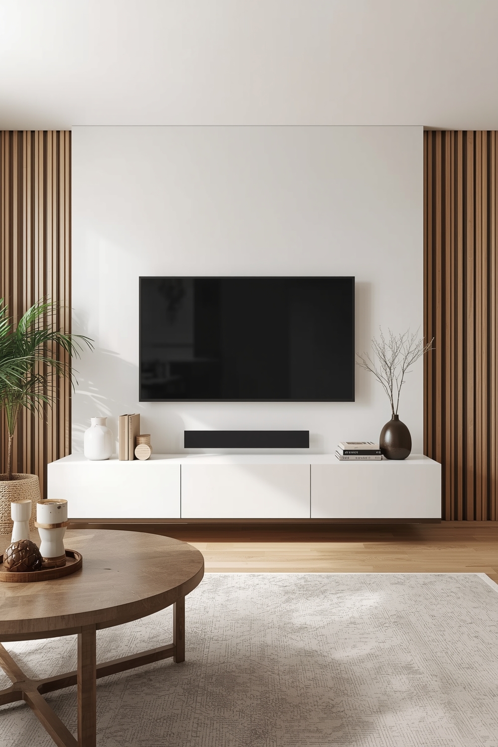 Bright and Modern TV Wall Layouts