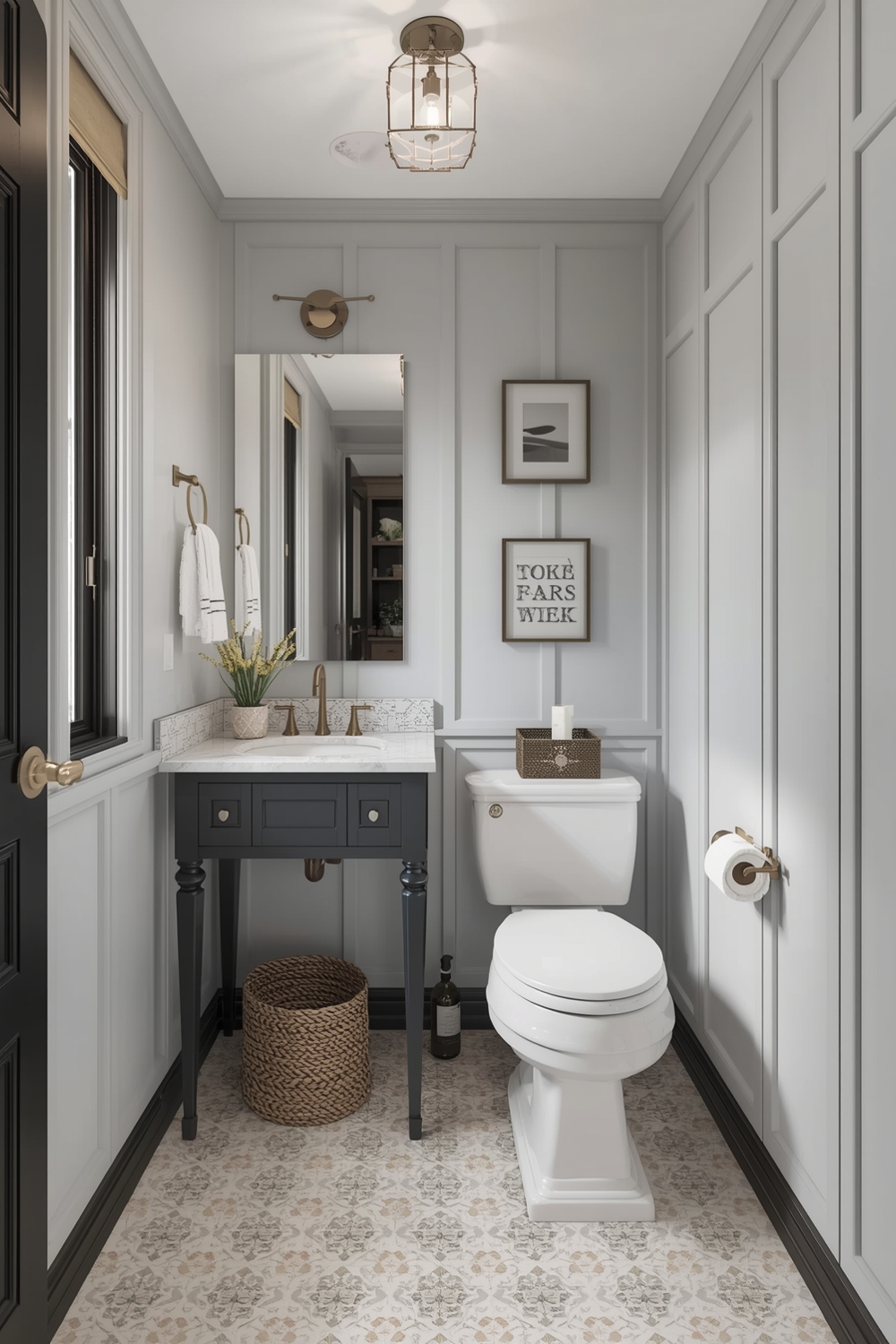 Chic Small Bathroom Designs