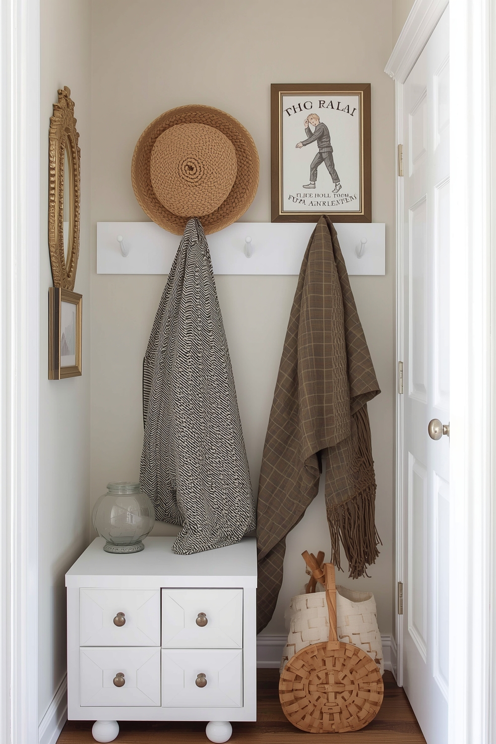 Compact and Organized Entryways