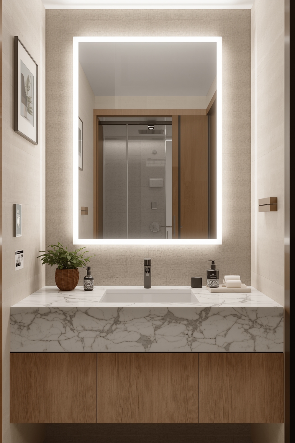Contemporary Bathroom Mirror Designs