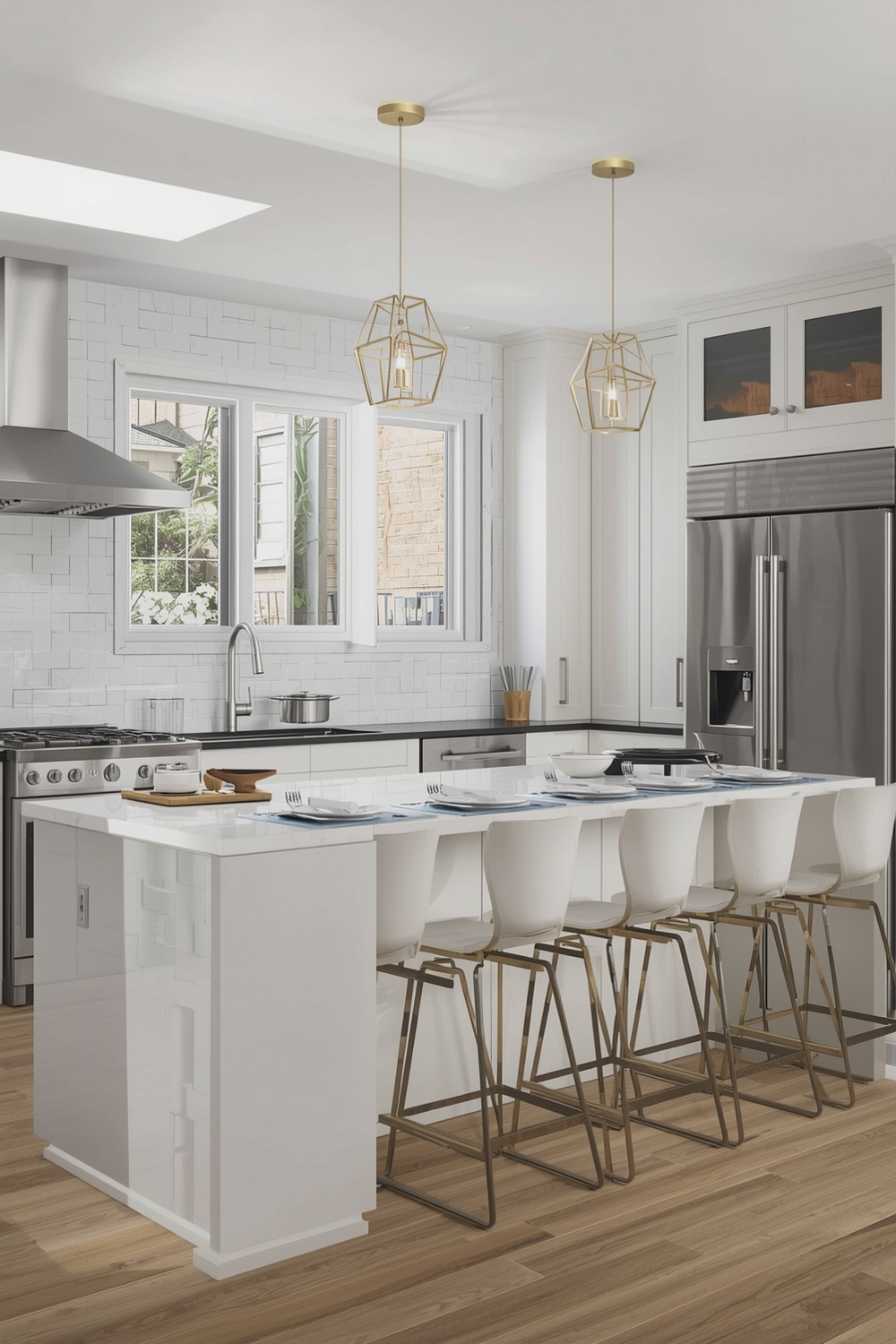 Contemporary Kitchen Island Combinations