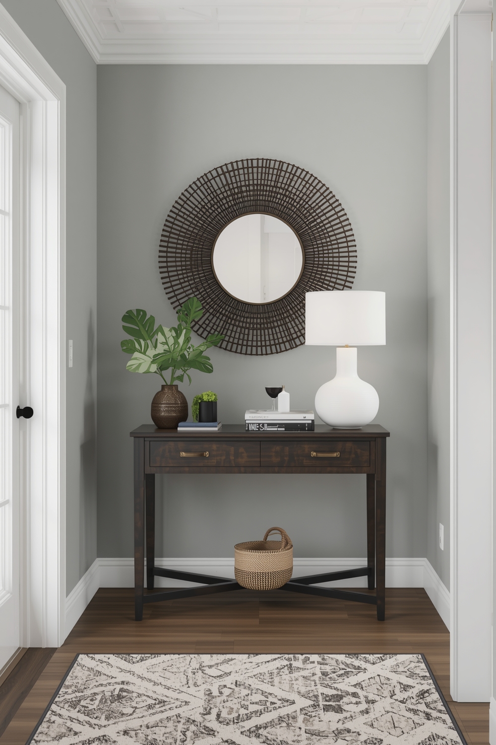 Contemporary Small Entryway Accents