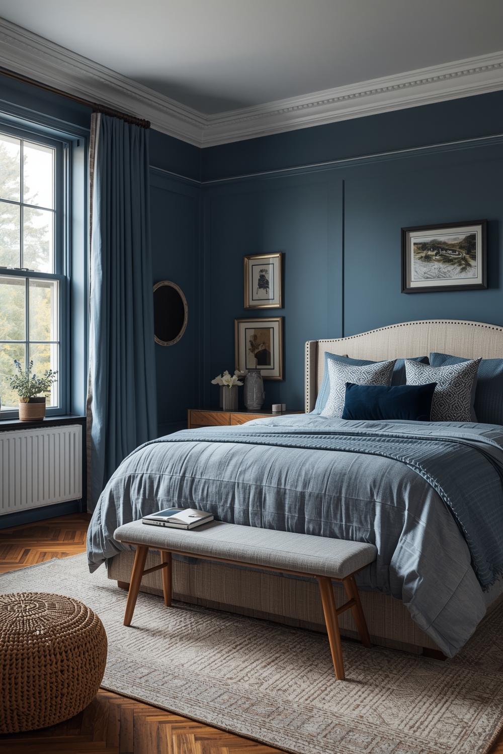 Cozy Blue Bedroom Designs