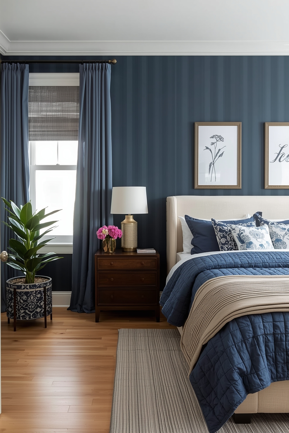 Cozy Blue Bedroom Layouts
