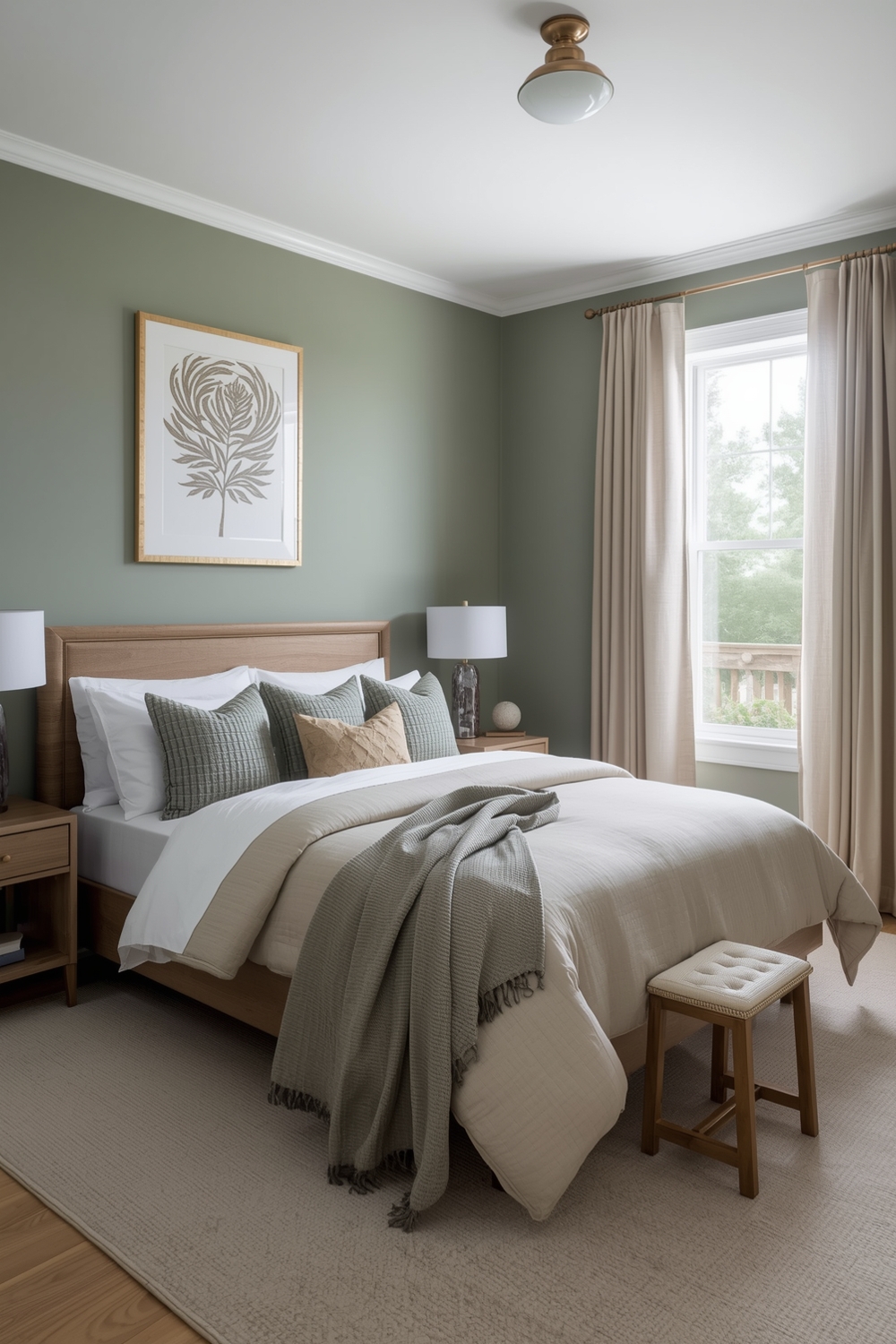 Cozy Sage Green Bedroom Layouts