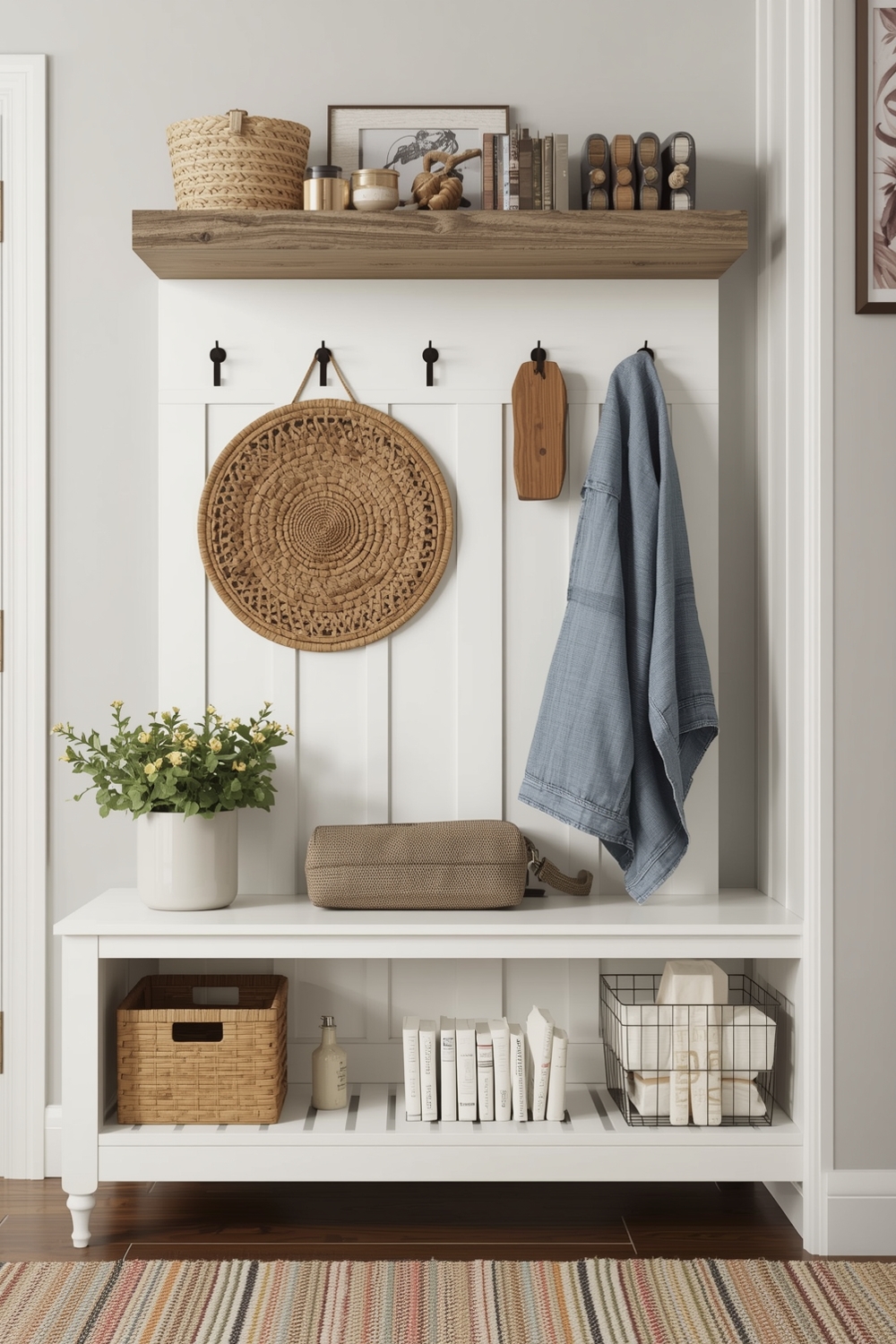 Cozy Small Entryway Storage Solutions