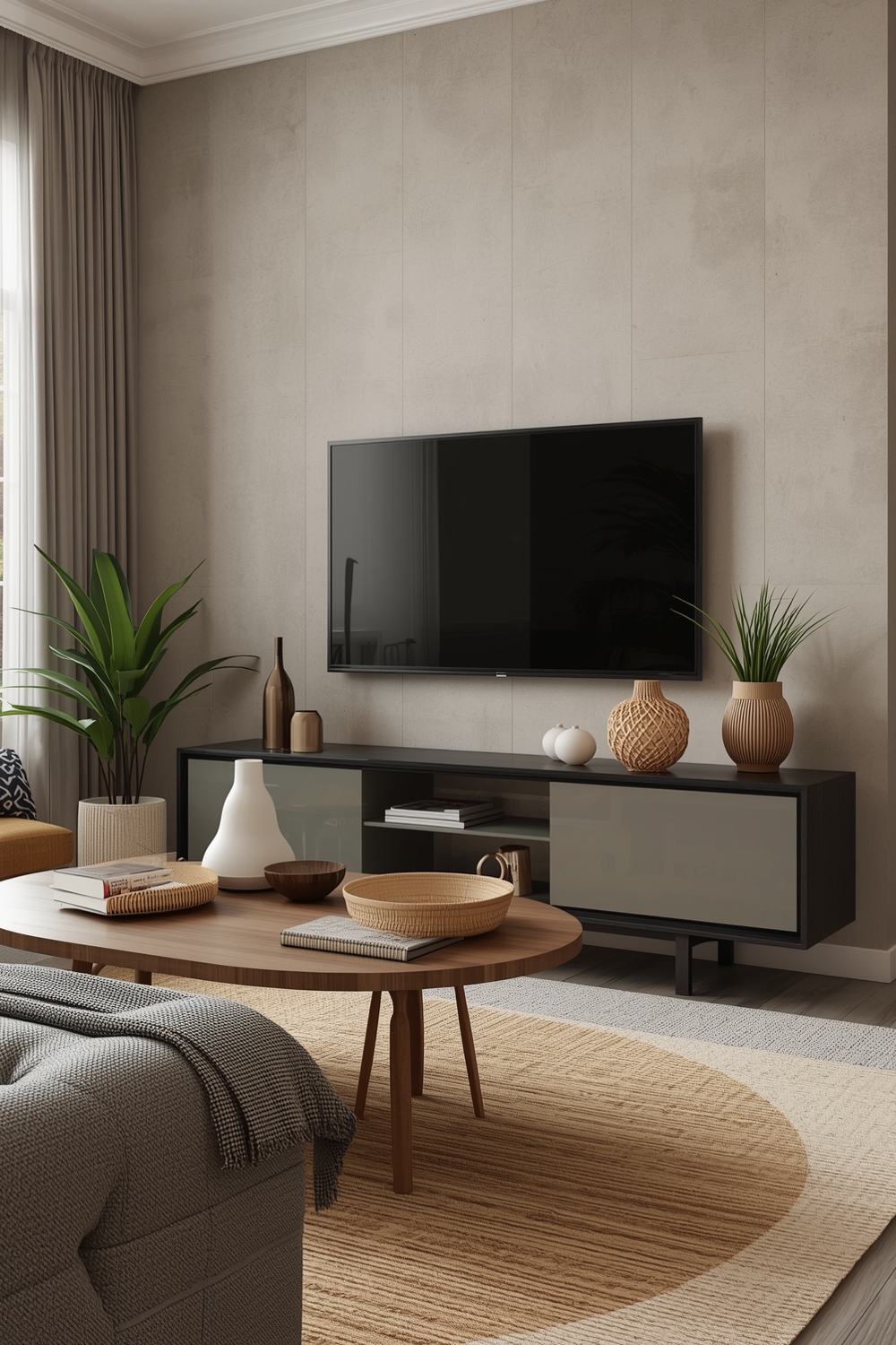 Cozy TV Wall Layouts