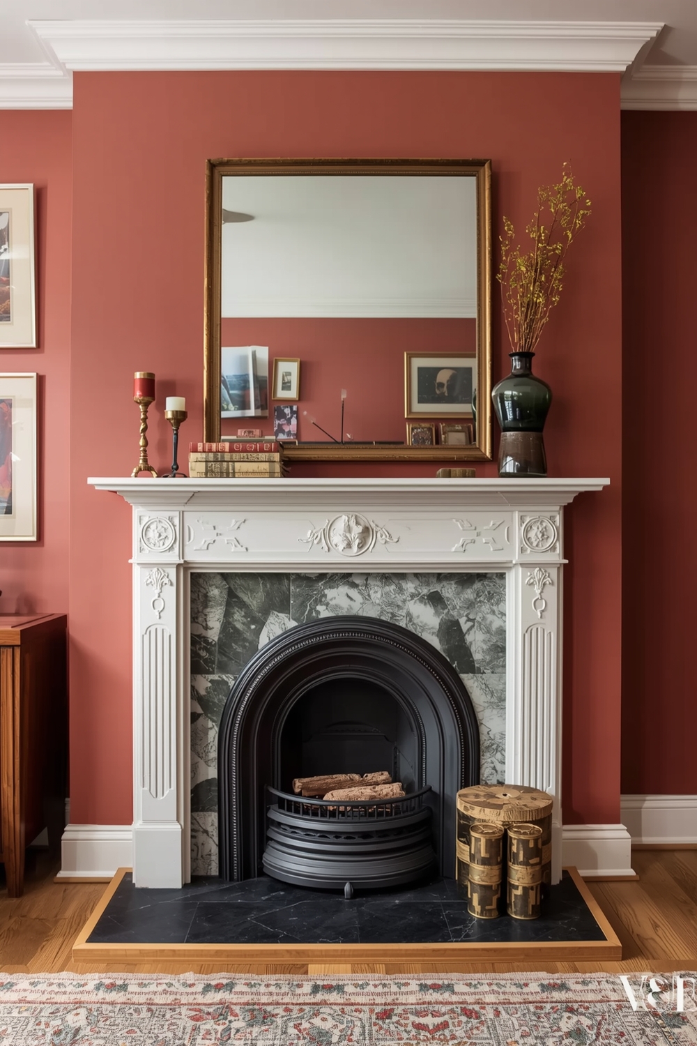 Fireplace Color and Decor