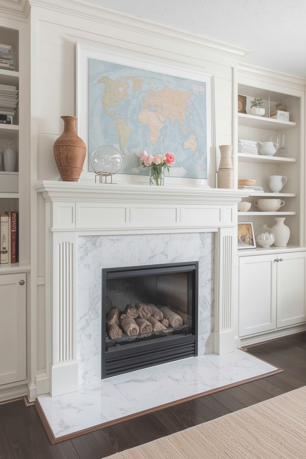 Fireplace Storage Solutions