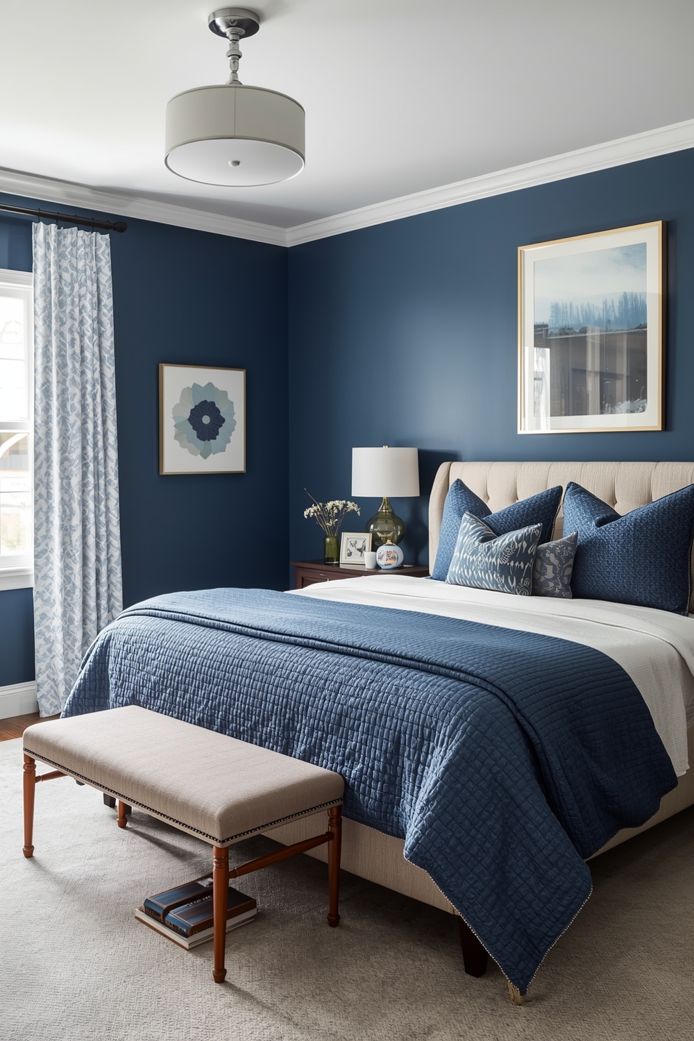 Functional Blue Bedroom Layouts