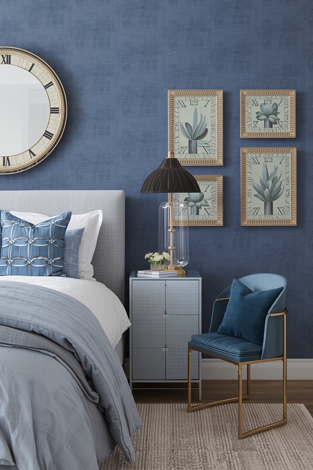 Functional Blue Bedroom Layouts