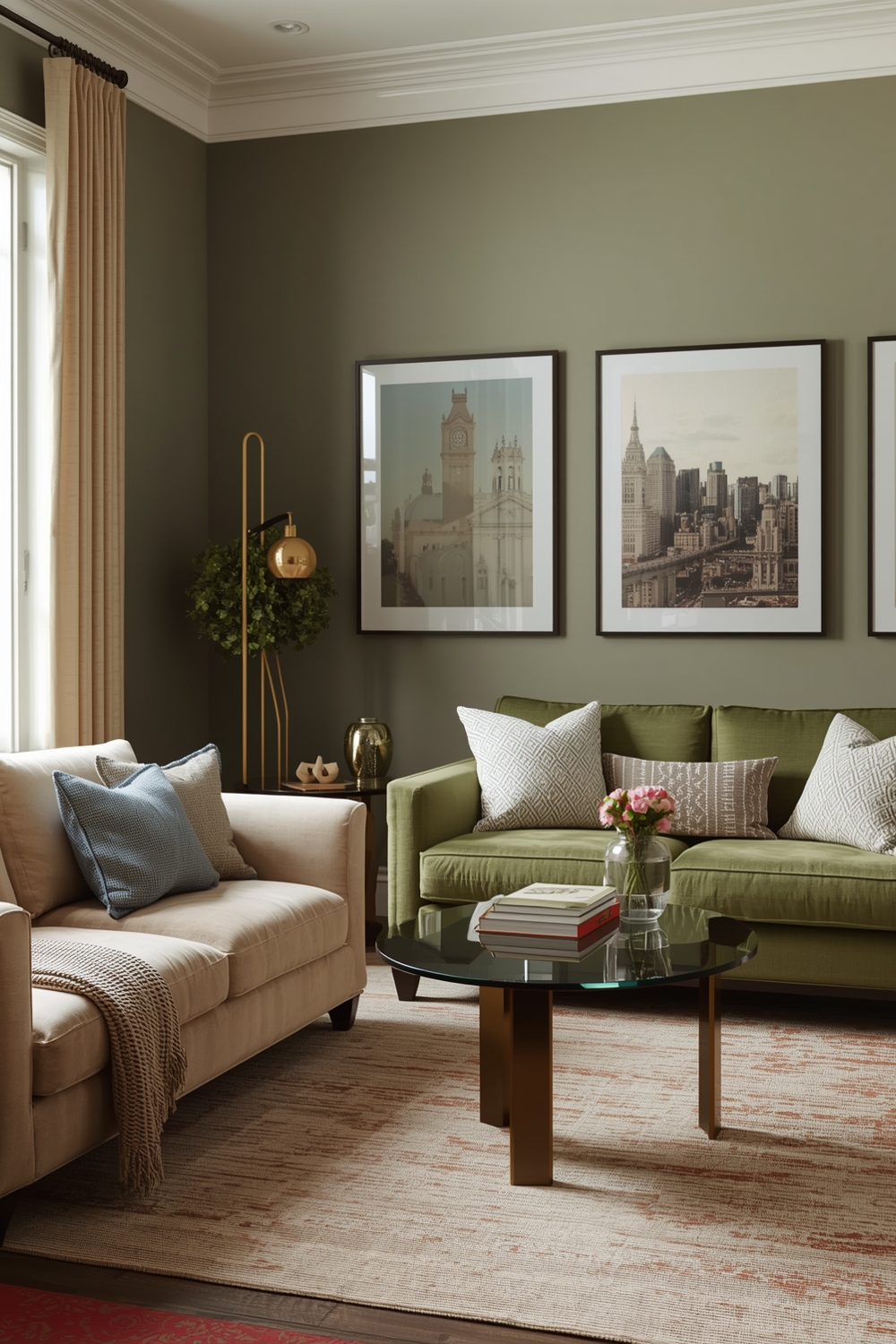 Functional Sage Green Living Room Layouts