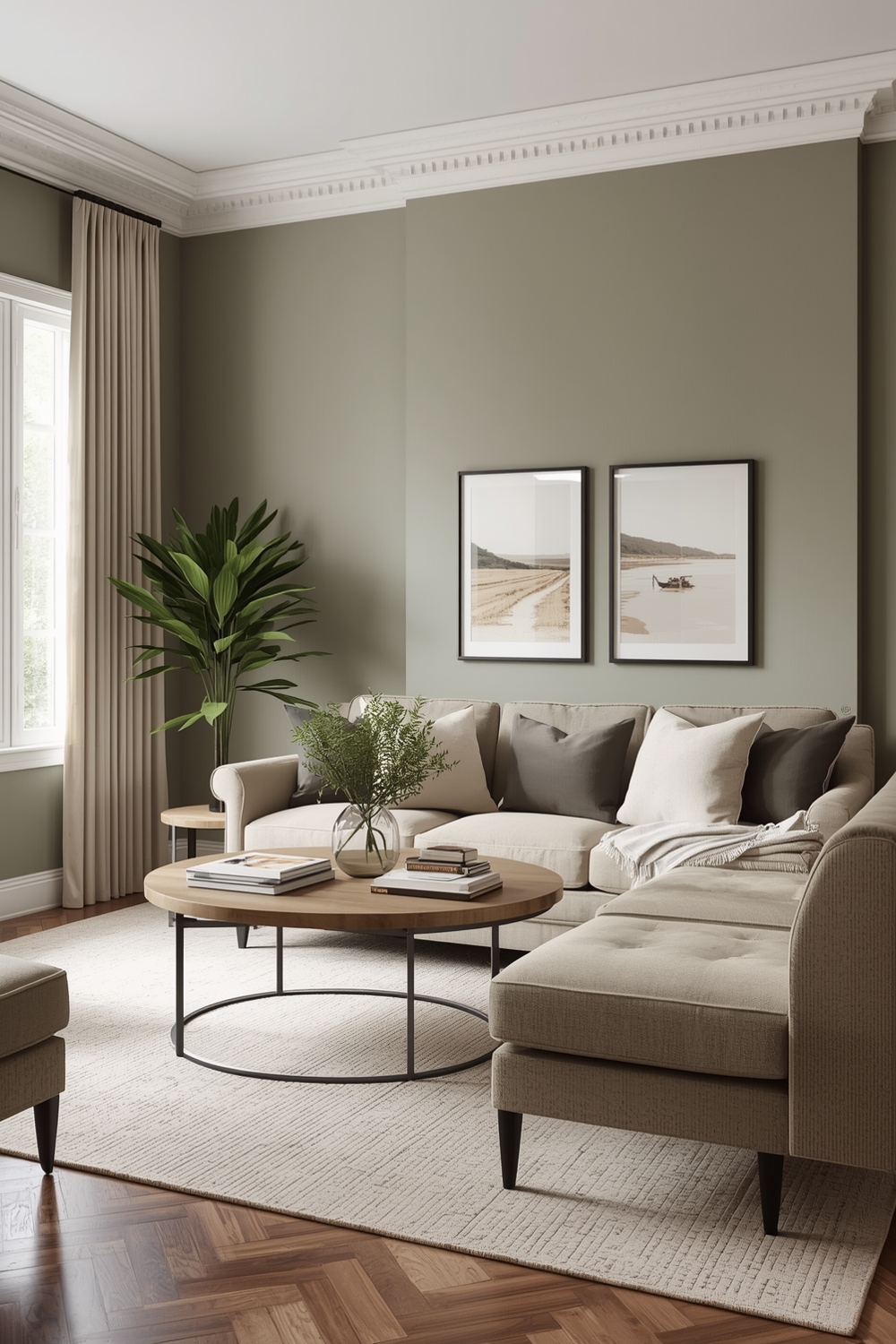 Functional Sage Green Living Room Layouts