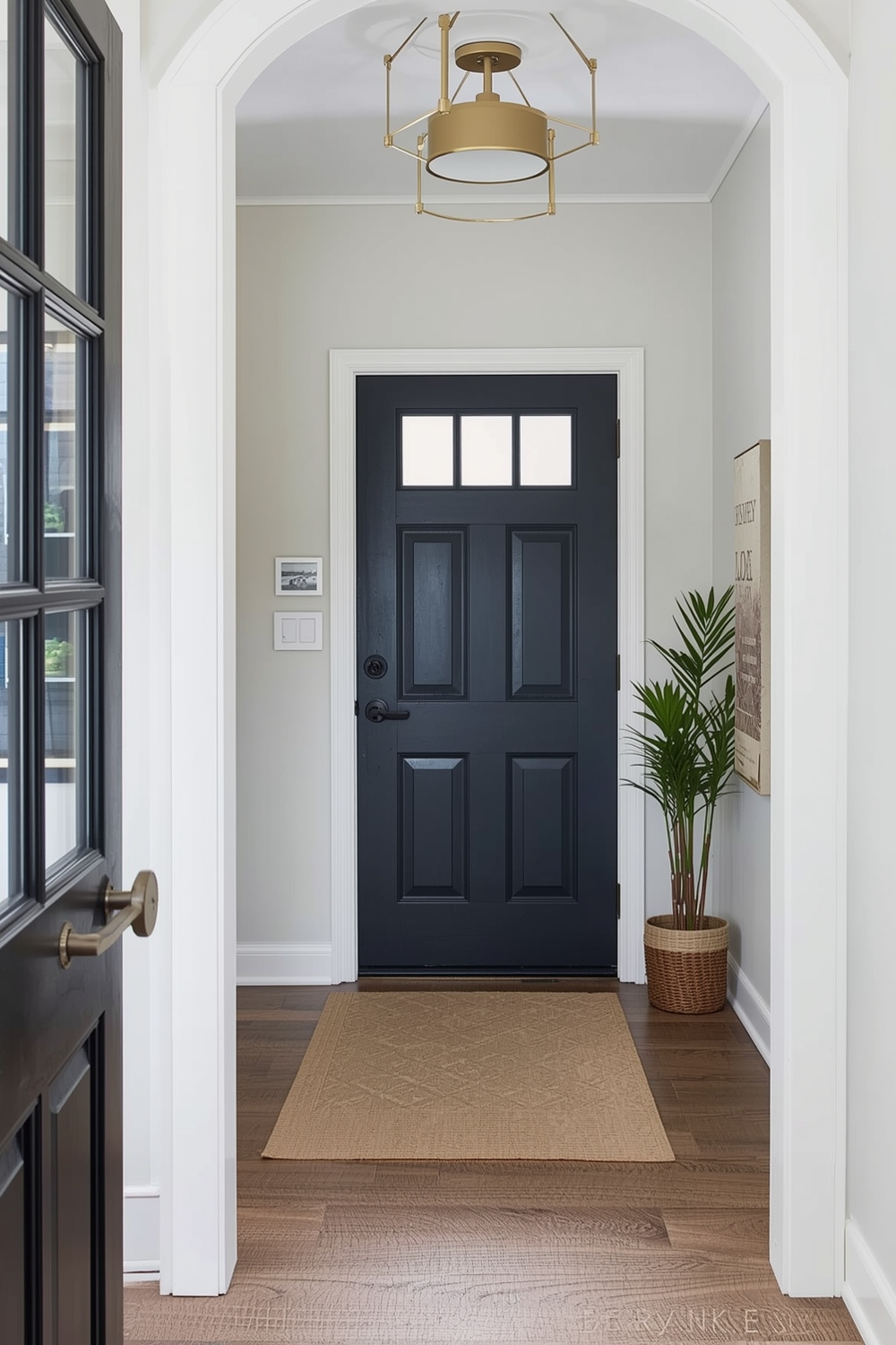 Functional Small Entryway Layout