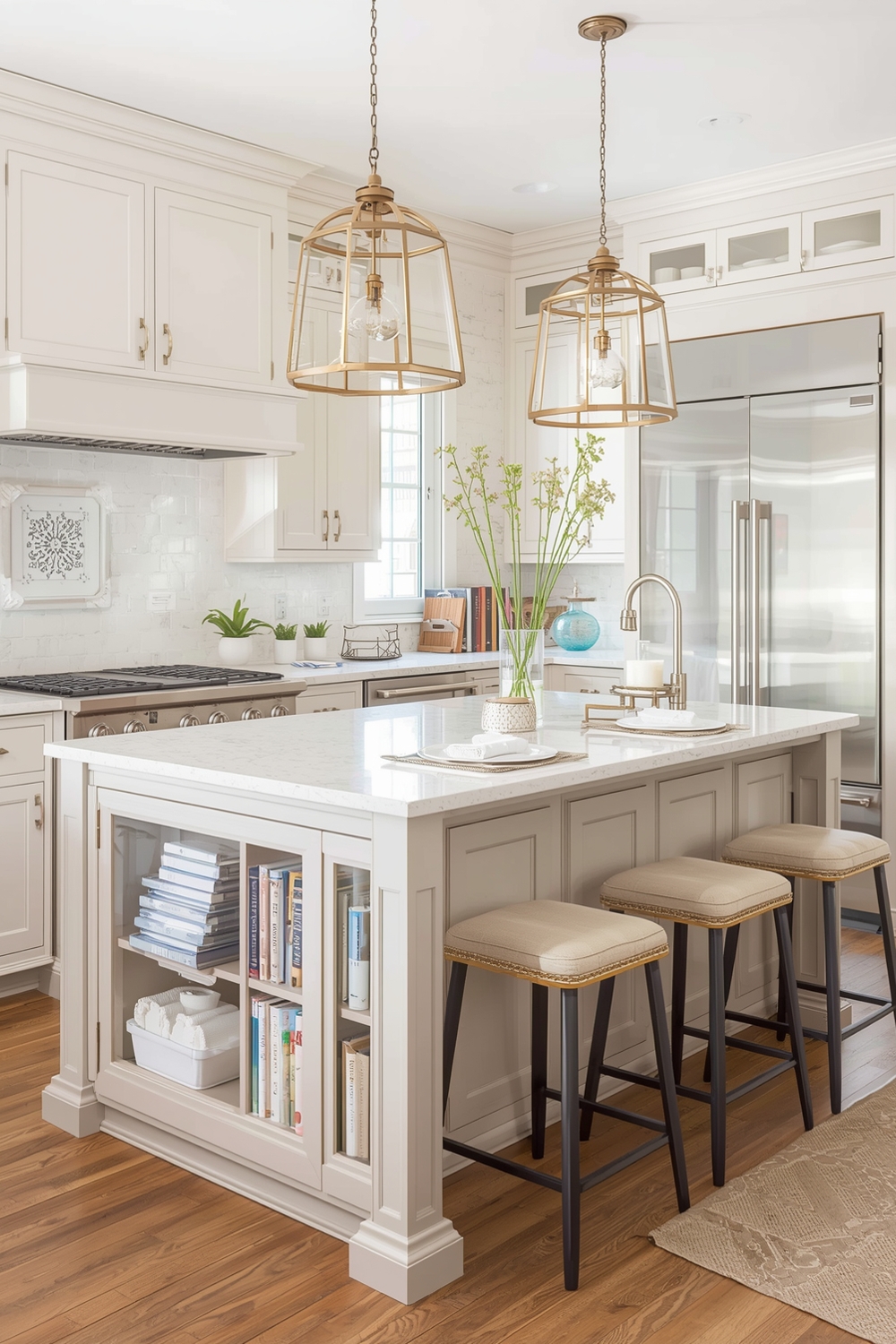 Kitchen Island Accent Ideas