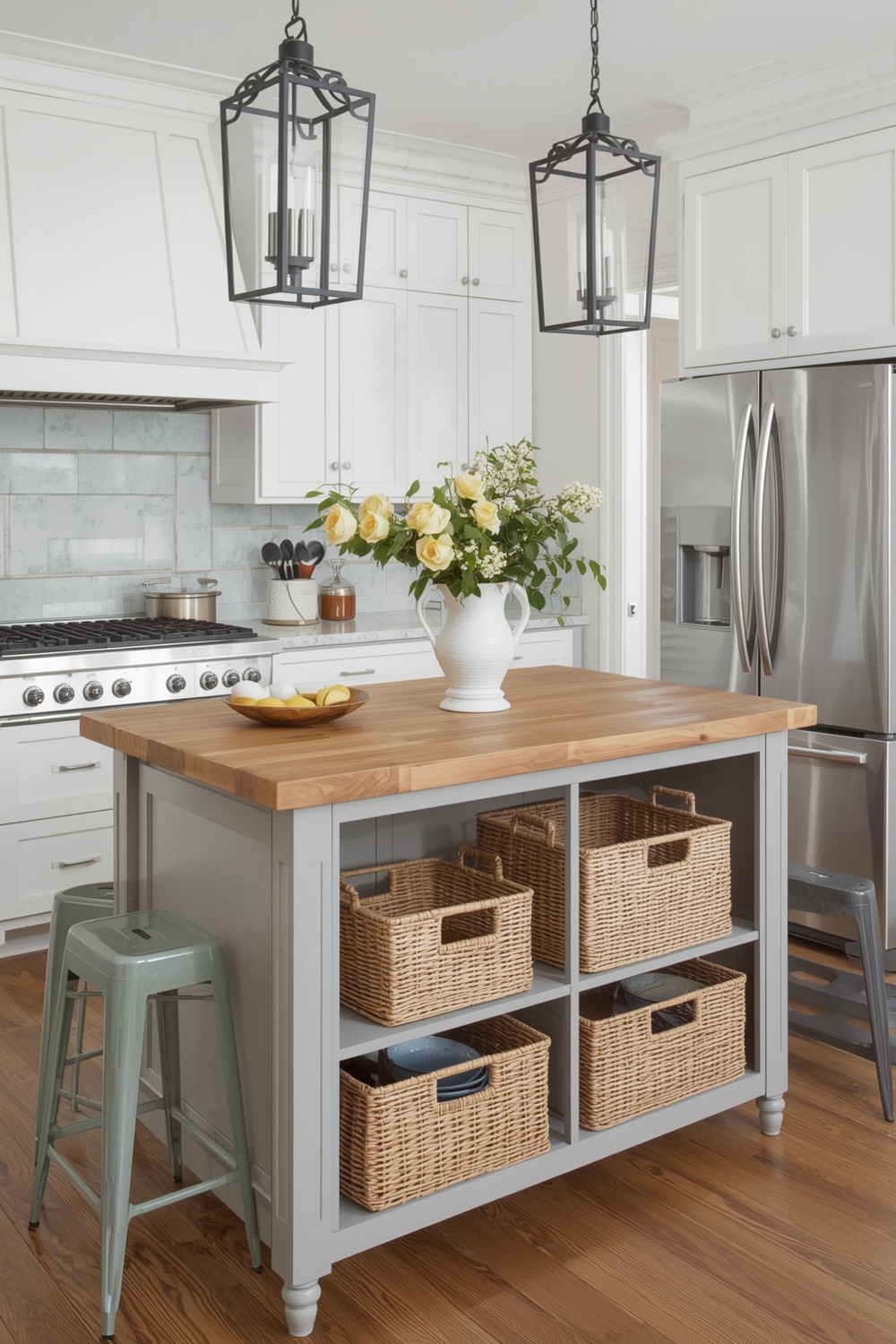Kitchen Island Storage Solutions