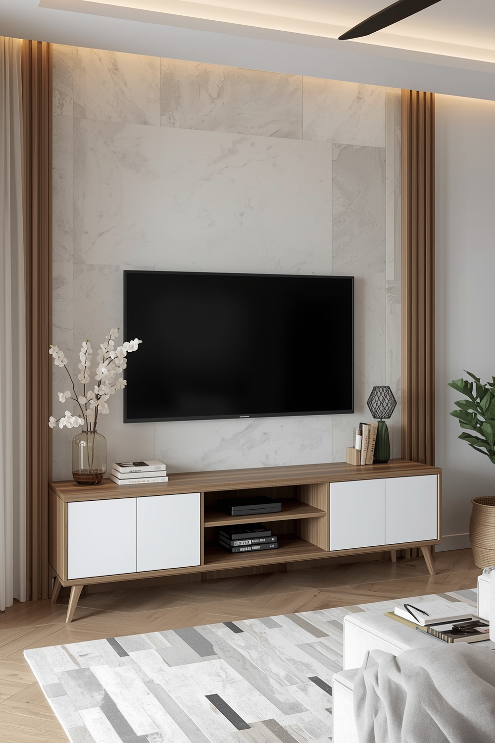 Living Room TV Wall Decor Tips