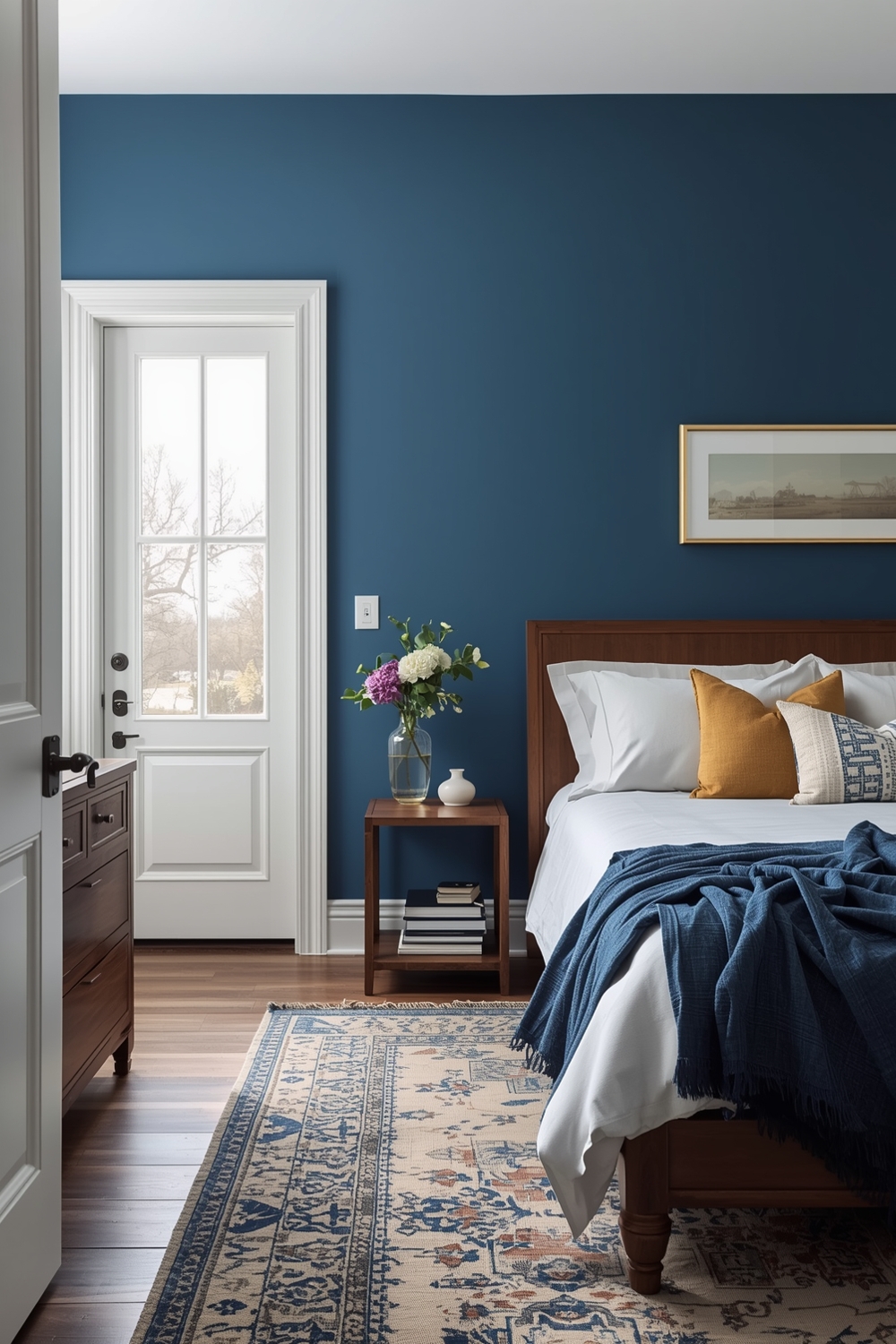 Minimalist Blue Bedroom Designs