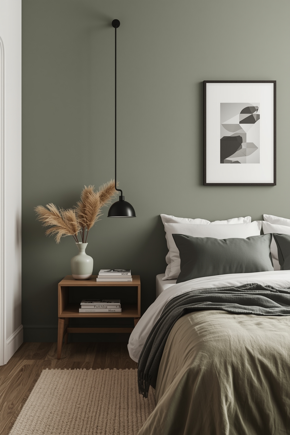 Minimalist Sage Green Bedroom Layouts