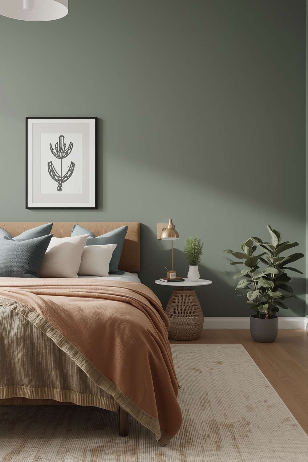 Minimalist Sage Green Bedroom Layouts