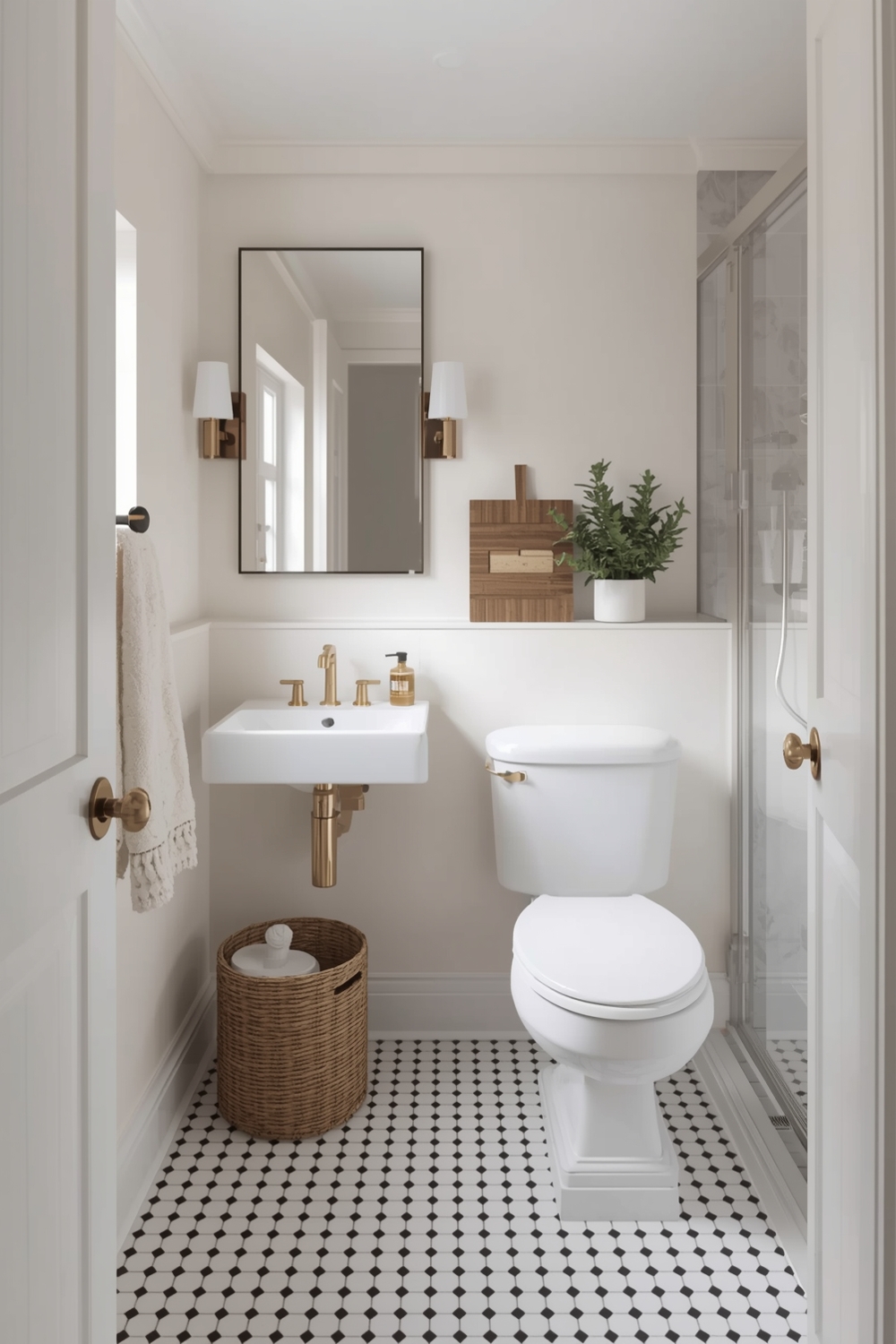 Minimalist Small Bathroom Layouts