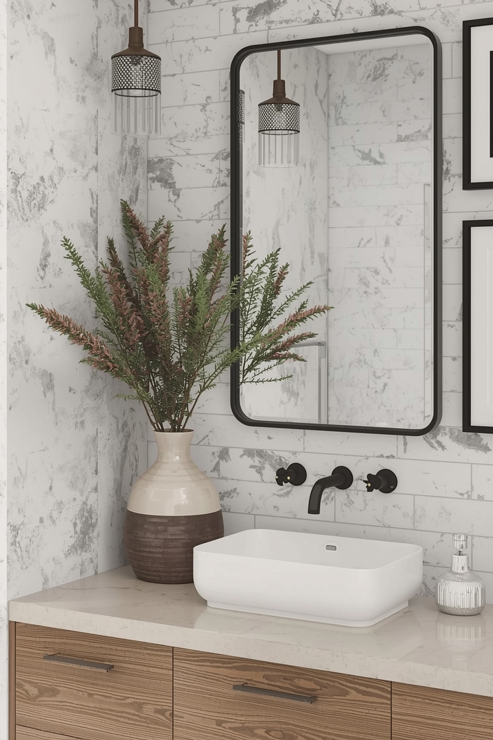Modern Bathroom Mirror Inspiration