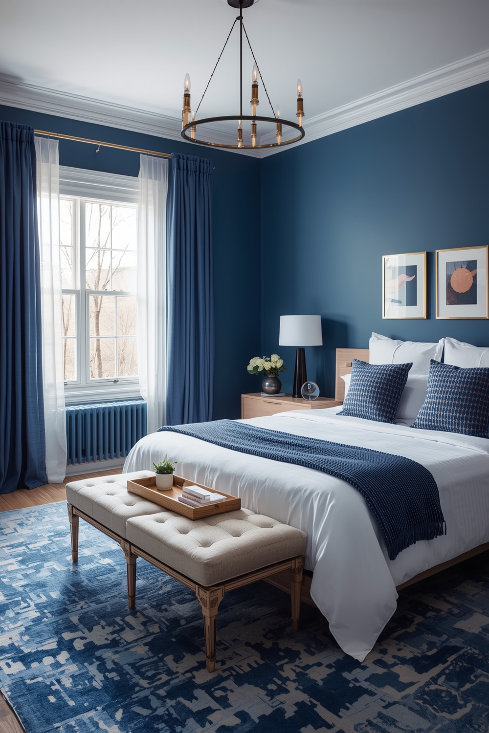 Modern Blue Bedroom Ideas