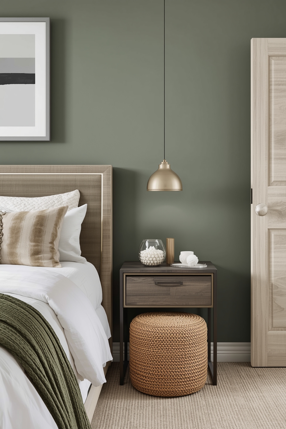 Modern Sage Green Bedroom Inspiration