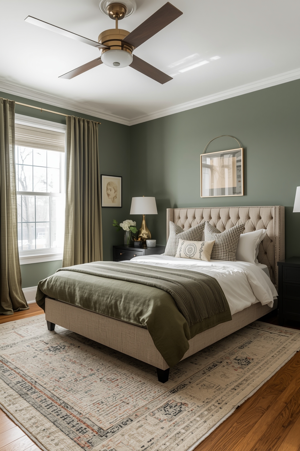 Olive Green Bedroom Ideas Layouts That Feel Calm