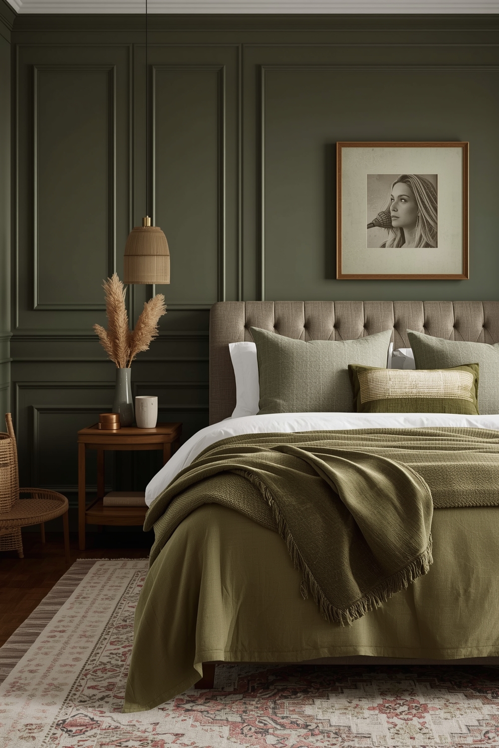 Olive Green Bedroom Ideas for Peaceful Spaces