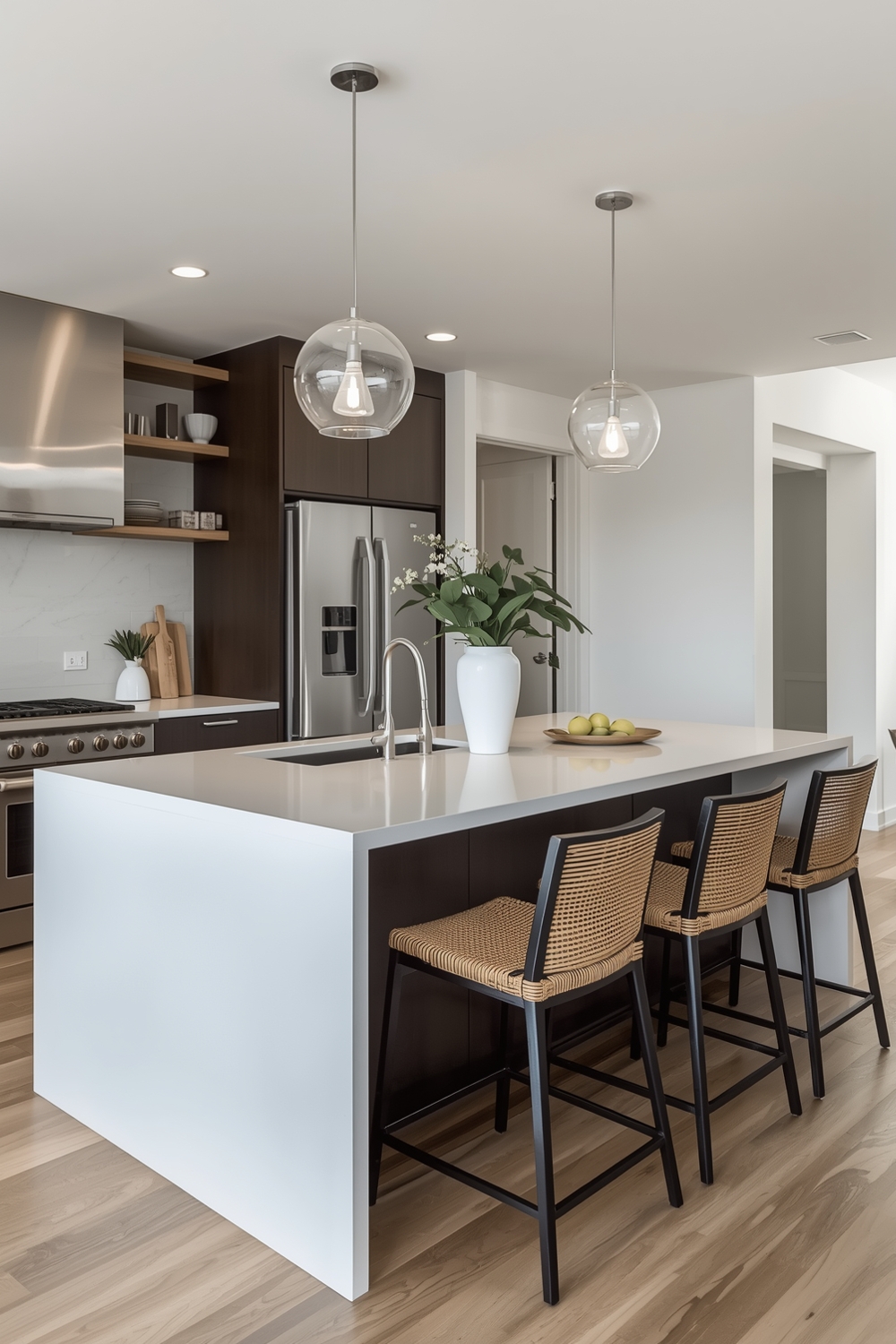 Open Concept Kitchen Island Designs