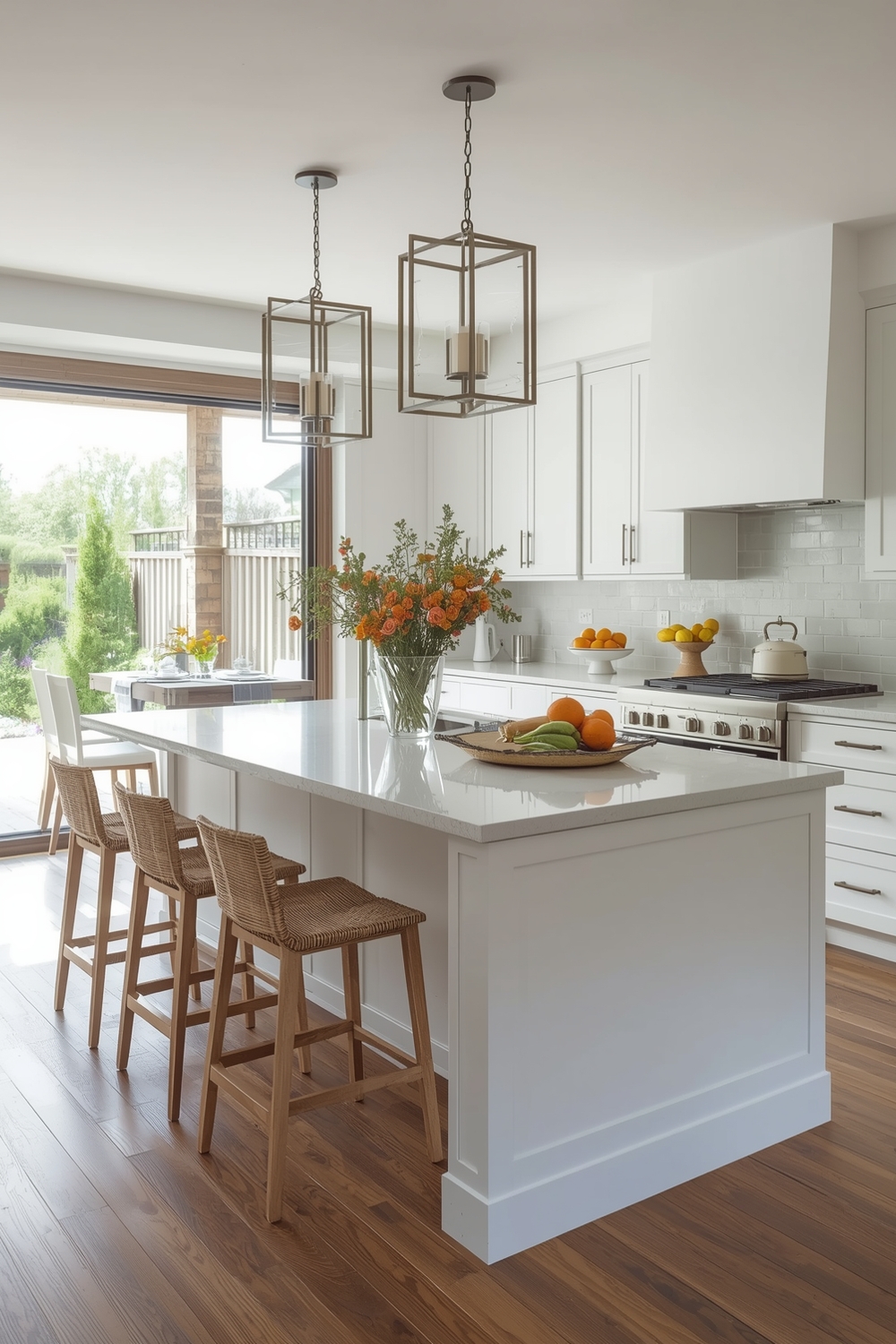 Open Concept Kitchen Island Layouts