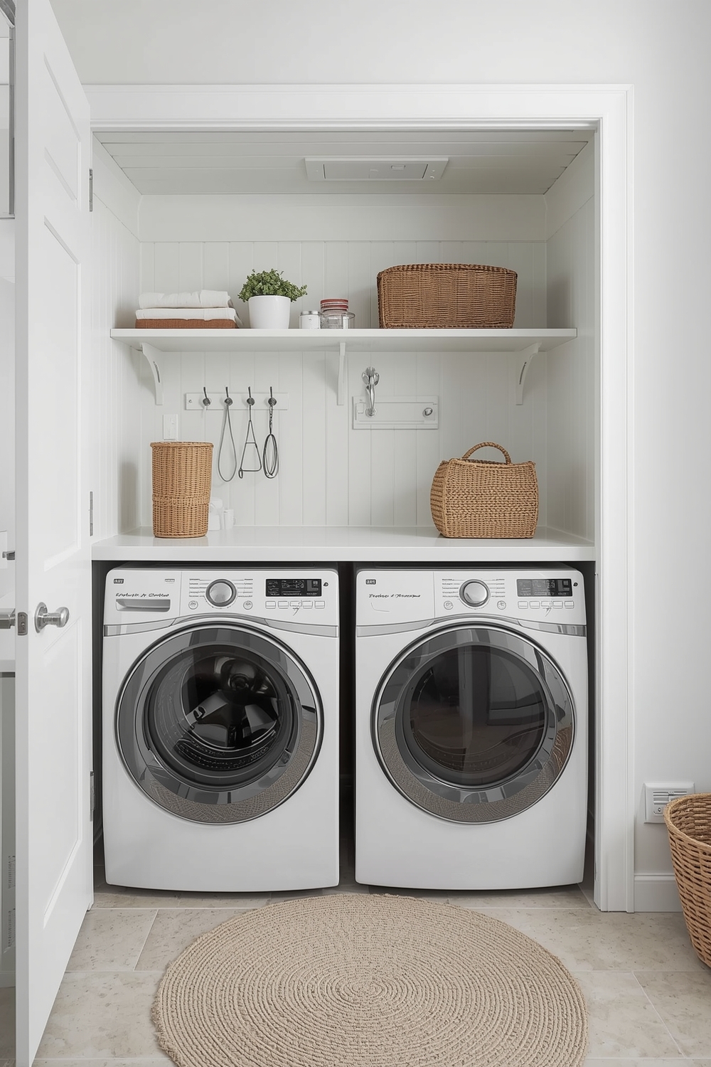 Open Concept Laundry Room Designs